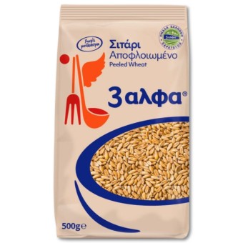 ΣΙΤΟΣ 3 ΑΛΦΑ ΑΠΟΦΛΟΙΩΜΕΝΟΣ 500g*20