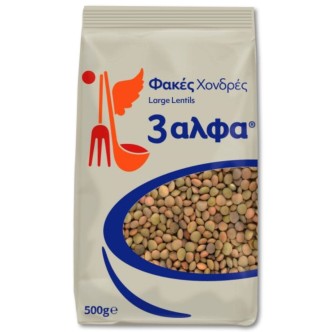 ΦΑΚΕΣ 3 ΑΛΦΑ ΧΟΝΔΡΕΣ 500g*20