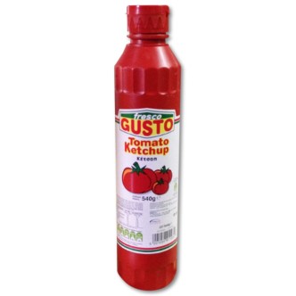 ΚΕΤΣΑΠ FRESCO GUSTO ΑΠΑΛΟ ΠΛΑΣΤΙΚΟ 540g*12