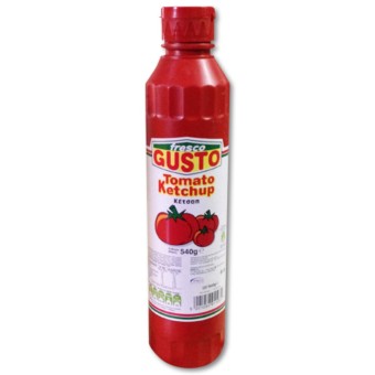 ΚΕΤΣΑΠ FRESCO GUSTO ΑΠΑΛΟ ΠΛΑΣΤΙΚΟ 540g*12
