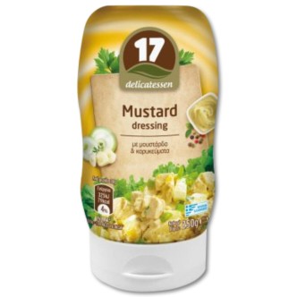 17 DELICATESSEN MOUSTARD DRESSING 250g*12