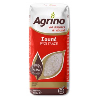 ΡΥΖΙ AGRINO ΣΟΥΠΕ (ΓΛΑΣΣΕ) 500g*12