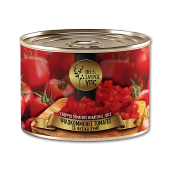 ΝΤΟΜΑΤΑ ΘΗΣΑΥΡΟΣ ΓΗΣ ΨΙΛΟΚΟΜΜΕΝΗ CATERING 2,5kg*6