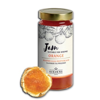 SISINNI ΜΑΡΜΕΛΑΔΑ ΠΟΡΤΟΚΑΛΙ VEGAN ΒΑΖΟ 500g*12