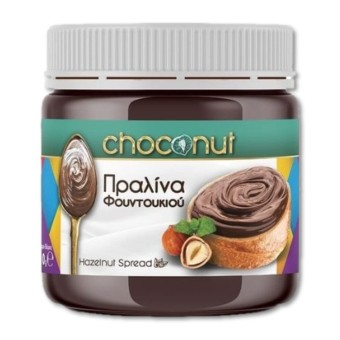 ΠΡΑΛΙΝΑ ΦΟΥΝΤΟΥΚΙΟΥ CHOCONUT 400g (PET)*12