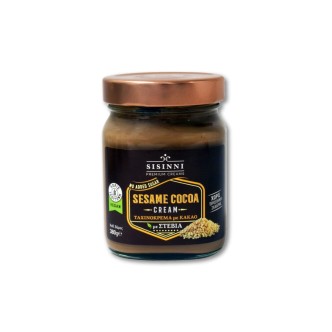 SISINNI ΤΑΧΙΝΟΚΡΕΜΑ ΜΕ ΚΑΚΑΟ ΜΕ ΣΤΕΒΙΑ VEGAN ΒΑΖΟ 380g*12