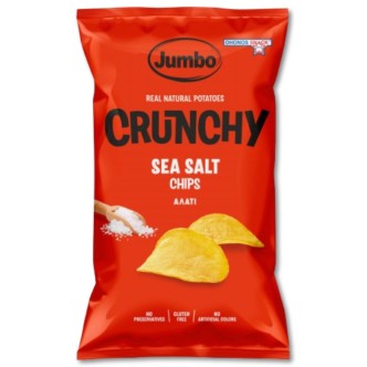 JUMBO ΠΑΤΑΤΑΚΙΑ CRUNCHY ΑΛΑΤΙ 90g*25
