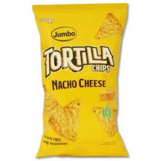 JUMBO TORTILIA CHIPS ΜΕ ΤΥΡΙ 100g*18