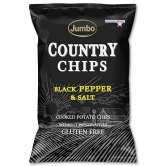 JUMBO COUNTRY CHIPS ΠΙΠΕΡΙ&ΑΛΑΤΙ 150g*20