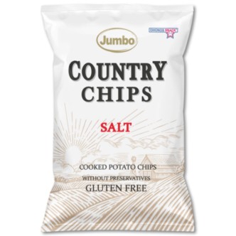 JUMBO COUNTRY CHIPS ΑΛΑΤΙ 150g*20