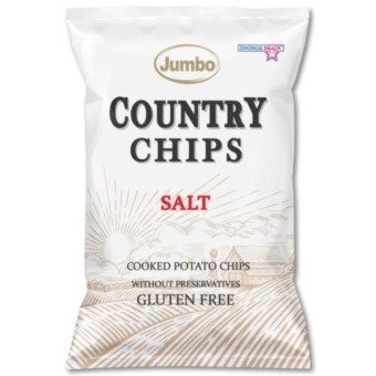 JUMBO COUNTRY CHIPS ΑΛΑΤΙ 150g*20