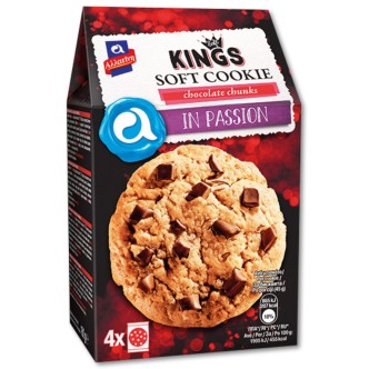 ΜΠΙΣΚΟΤΑ ΑΛΛΑΤΙΝΗ SOFT KINGS ΜΕ ΚΟΜ.ΣΟΚΟΛΑΤΑ 160g*10