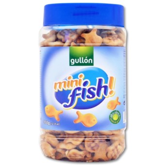 ΜΠΙΣΚΟΤΑ ΙΤΑΛΙΑΣ GULLON MINI FISH BAZO 350g*12