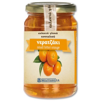 ΓΛΥΚΟ ΚΟΥΤΑΛΙΟΥ MELETIADIS ΝΕΡΑΤΖΑΚΙ ΒΑΖΟ 454g*12
