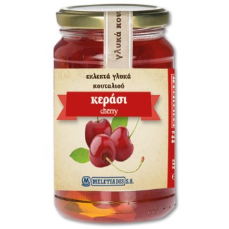 ΓΛΥΚΟ ΚΟΥΤΑΛΙΟΥ MELETIADIS ΚΕΡΑΣΙ ΒΑΖΟ 454g*12