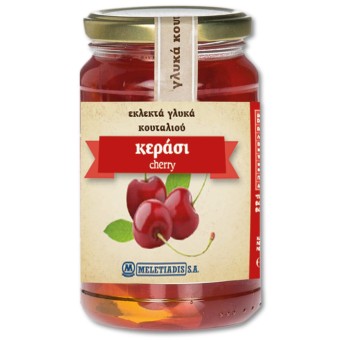 ΓΛΥΚΟ ΚΟΥΤΑΛΙΟΥ MELETIADIS ΚΕΡΑΣΙ ΒΑΖΟ 454g*12