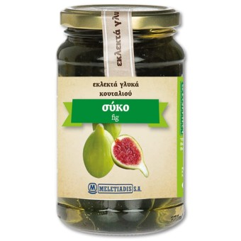 ΓΛΥΚΟ ΚΟΥΤΑΛΙΟΥ MELETIADIS ΣΥΚΟ ΒΑΖΟ 454g*12