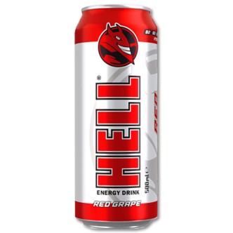 HELL ENERGY DRINK RED GRAPE 500m*12