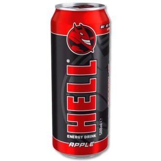 HELL ENERGY DRINK STRONG APPLE 500m*12