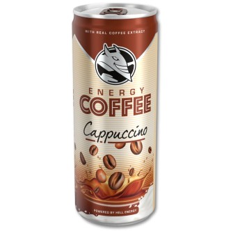 HELL ENERGY DRINK COFFEE CAPPUCINO 250m*24