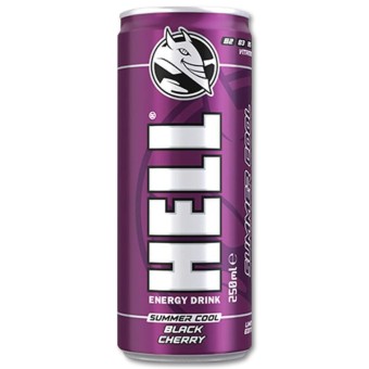 HELL ENERGY DRINK BLACK CHERRY 500m*12
