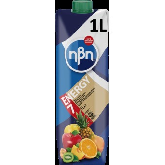 ΧΥΜΟΣ ΗΒΗ ENERGY-7 (100%) ΜΠΛΕ 1L*12