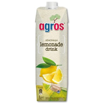 AGROS ΧΥΜΟΣ ΛΕΜΟΝΙ ΦΡΟΥΤΟΠΟΤΟ 1LT*12TEM