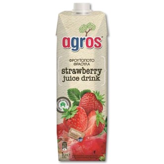 AGROS ΧΥΜΟΣ ΦΡΑΟΥΛΑ ΦΡΟΥΤΟΠΟΤΟ 1LT*12TEM