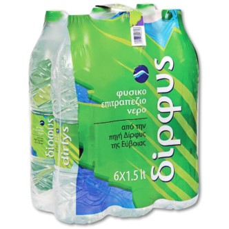 ΝΕΡΟ ΔΙΡΦΥΣ ΠΑΚ-6*1,5L (84ΚΙΒ/ΠΑΛΕΤΑ)