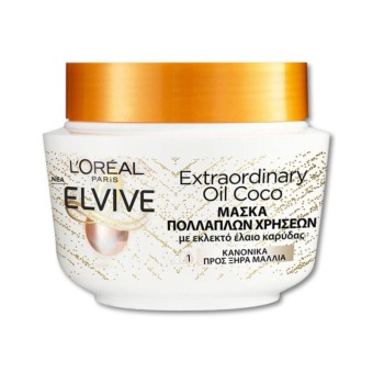 ELVIVE ΜΑΣΚΑ ΜΑΛΛΙΩΝ EXTRAORDINARY OIL COCONUT 300m*6