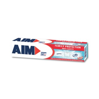 AIM  ΟΔΟΝΤΟΠΑΣΤΑ FAMILY PROTECTION WHITE 75m*24