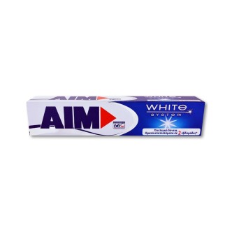 AIM  ΟΔΟΝΤΟΠΑΣΤΑ WHITE SYSTEM 75m*24