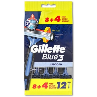 ΞΥΡΑΦΑΚΙΑ GILLETTE BLUE 3  (ΠΚ-8ΤΜ+4ΤΜ-Δ)*20