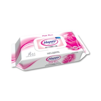 ΜΩΡΟΜΑΝΤΗΛΑ HAPPY PINK ROSE M/K  (ΠΚ-72ΤΜ)*24