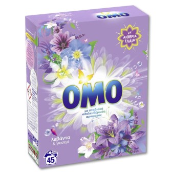OMO ΣΚΟΝΗ ΠΛΥΝΤ.ΛΕΒΑΝΤΑ (45ΜΖ) 2,520kg*4