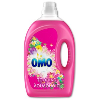 OMO ΥΓΡΟ ΠΛΥΝΤ.ΤΡΟΠΙΚΑ ΛΟΥΛΟΥΔΙΑ (45ΜΖ) 2,925m*4