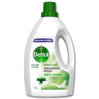DETTOL ΥΓΡΟ ΑΠΟΛΥΜΑΝΤΙΚΟ ΡΟΥΧΩΝ (ΧΩΡΙΣ ΑΡΩΜΑ) 1,5LT*8