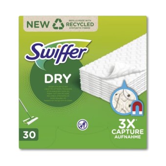 SWIFFER ΑΝΤΑΛ.ΠΑΝΑΚΙΑ ΚΑΘΑΡΙΣΜΟΥ ΔΑΠΕΔΟΥ 30ΤΕΜ *6ΤΕΜ/ΚΒ