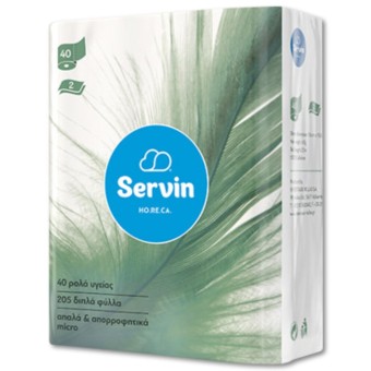 ΧΑΡΤΙ ΥΓΕΙΑΣ SERVIN HORECA 2Φ (ΠΚ-40ΤΜ*68g)*3
