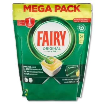FAIRY ULTRA CAPS ALL IN 1 LEMON ΠΛΥΝΤ. ΠΙΑΤΩΝ (ΠΚ-57ΤΜ)*6