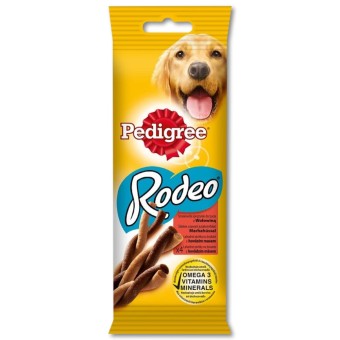 ΤΡΟΦΗ ΣΚΥΛΟΥ PEDIGREE RODEO ΣΝΑΚ ΜΕ ΜΟΣΧΑΡΙ 70g*20