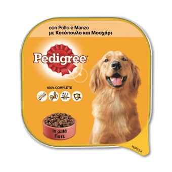 ΤΡΟΦΗ ΣΚΥΛΟΥ PEDIGREE ΠΑΤΕ ΚΟΤΟΠΟΥΛΟ ΚΑΙ ΜΟΣΧΑΡΙ 300g*20