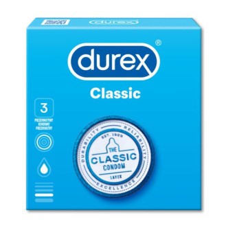 DUREX ΠΡΟΦΥΛΑΚΤΙΚΑ CLASSIC (ΠΚ-3ΤΕΜ)*12