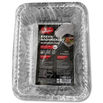 SAFETY'S ΤΑΨΑΚΙ ΑΛΟΥΜΙΝΙΟΥ  (ΠΚ-4ΤΕΜ+4ΚΑΠΑΚΙΑ)*52