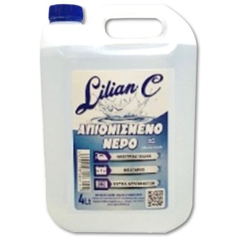 ΝΕΡΟ ΑΠΙΟΝΙΣΜΕΝΟ VELKO/LILIAN C 4L*4