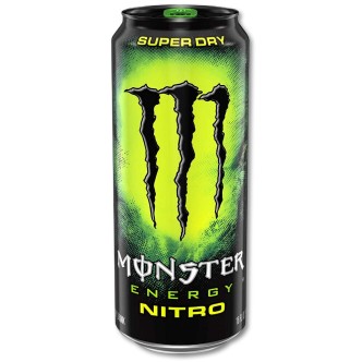 MONSTER ENERGY NITRO SUPER DRY ΚΟΥΤΙ 500m*24