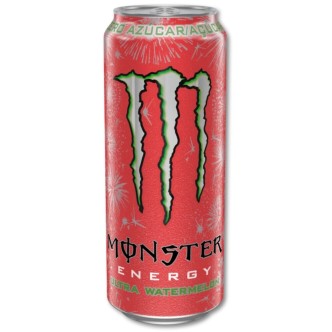 MONSTER ENERGY ULTRA WATERMELON RED KOYTI 500m*24