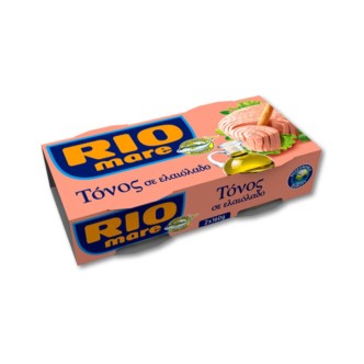 ΤΟΝΟΣ RIO-MARE ΣΕ ΛΑΔΙ (2*160g)*24