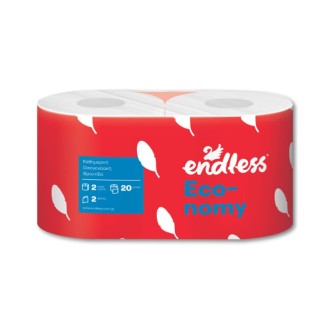 ENDLESS ΧΑΡΤΙ ΥΓΕΙΑΣ ΓΚΟΦΡΕ ECONOMY 2ΠΛΟ(2*63g)*24