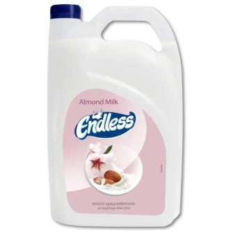 ENDLESS ΚΡΕΜΟΣΑΠΟΥΝΟ ALMOND MILK ΛΕΥΚΟ 4L*4